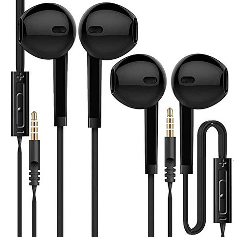 Earphones Para Universal Negro