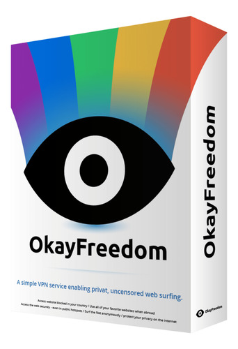 Okayfreedom Vpn Premium 1 Dispositivo 1 Año 