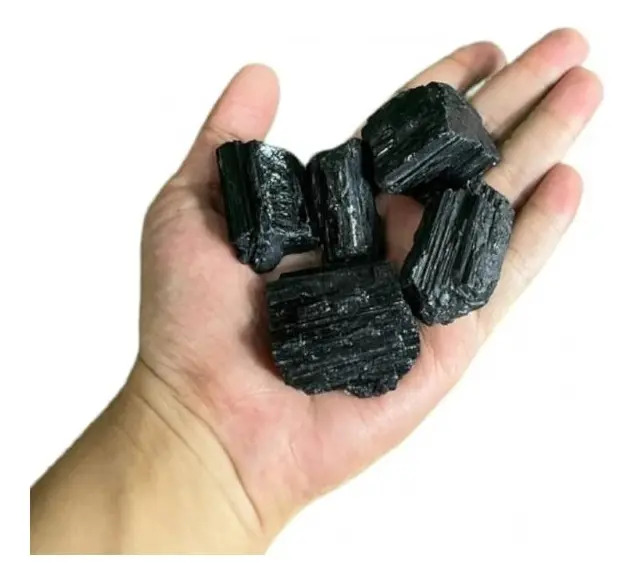 Pedra Bruta Turmalina Negra de 200g para Proteção e Energia