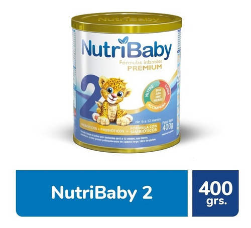 Nutribaby Leche Formula Infantil Premium 2 Lata 400 Gr