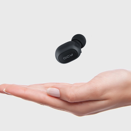 Imagen 4 de 9 de 1pcs Audífono Auricular Inalámbrico Qcy Mini Airdot Negro