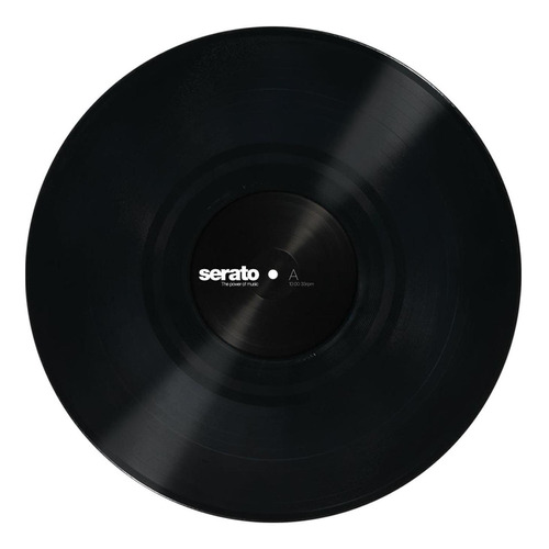 Timecode Vinilo Serato Negro 12  (par)