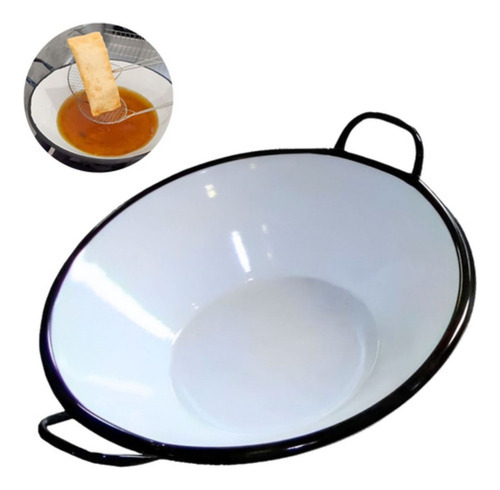 Tacho Esmaltado N°20 Branco Multiuso 14 Litros Catalogo Chiquim