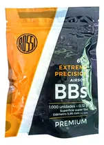 Comprar Esferas Bbs Airsoft Rossi 0.12g 6mm 1000 Unidades