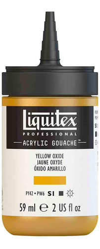 Tinta Guache Acrílica Liquitex S1 416 Yellow Oxide 59ml