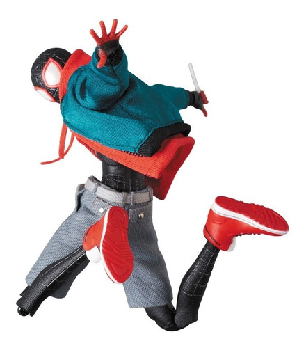 Mafex Spiderman Spider-man Into The Spiderverse