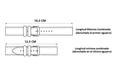 Correa Piel Pu Compatible Con Smartwatch Withings Nokia 20mm