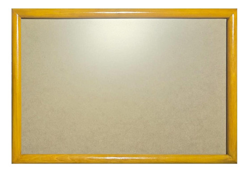 1 Marco De Madera Con Acrilico 70x90cm Amarillo Oro