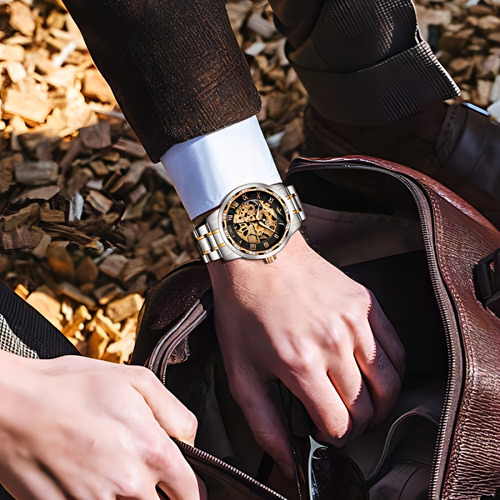 A Alps Relojes, Relojes Para Hombre Mecánico Cuerda Manual E