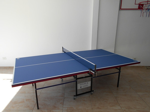 Mesa De Ping Pong Tissus Luxor Con Accesorios De Regalo