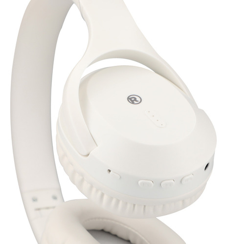 Audífonos Inalámbricos Bt235 Radioshack Color Blanco