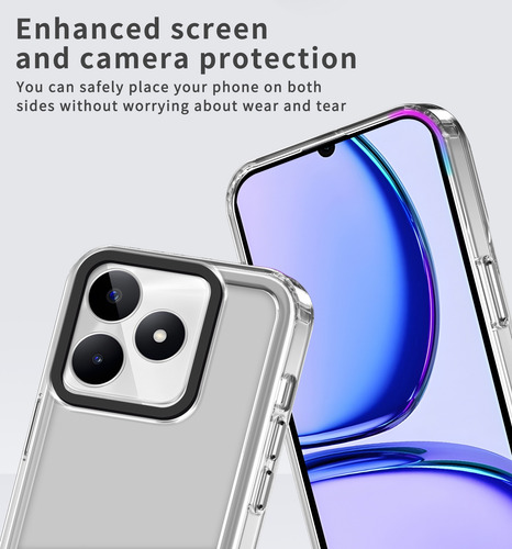 Funda Para Oppo Reno 13 Case Uso Rudo Crystal Morado Para Oppo Reno 13