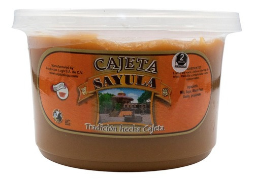 Cajeta Sayula Lugo Bote 650 G 100% Leche De Vaca