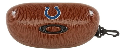 Estojo De Óculos Oakley Orig. Aoo1590at Indianapolis Colts Cor Marrom