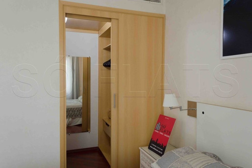 Flat Prox A Rua Da Consolação, Faculdade Mackenzie E Fácil Acesso A Av. Paulista - Sf30254