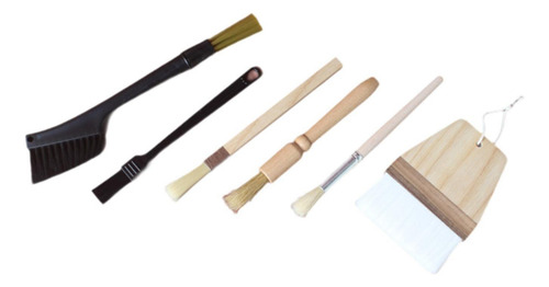 Kit De Cepillos Para Café Expreso Profesional De 6 Piezas,