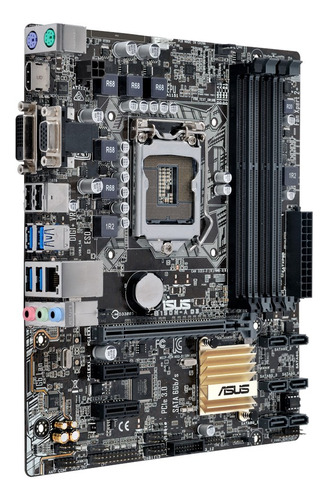 Placa Mae Asus B150m-a 1151 Ddr4 Gamer Intel I3 I5 I7 64gb
