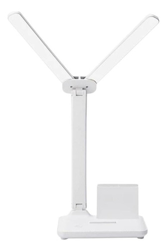 Luminária Abajur De Mesa Usb 3 Cores Recarregável Led Caneta Cúpula Branco 110v/220v