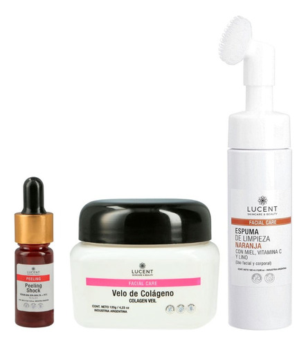 Kit Rutina Facial Skincare Antiage Efecto Lifting Tensor