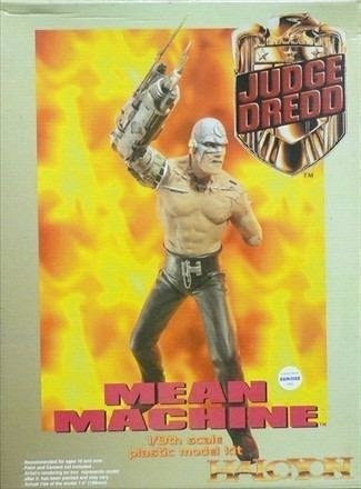Figura Mean Machine De Movie Judge Dredd Para Armar