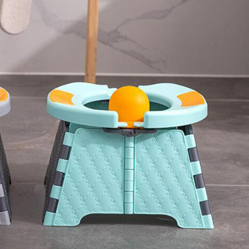 - Asiento De Entrenamiento For Ir Al Baño Plegable Azul