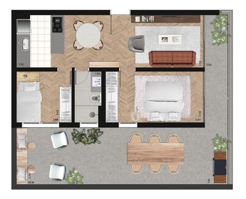 Imagem 17 de 19 de Apartamento À Venda No Bairro Vila São Francisco - São Paulo/sp - O-19691-32779