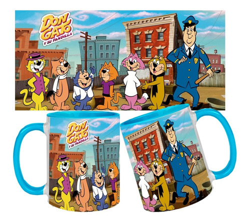 Planeta Mugs Retro Taza Ceramica 11oz Don Gato Y Su Pandilla