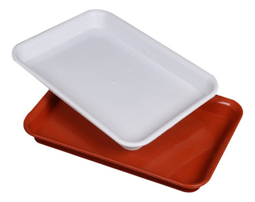 Bandeja Rectangular For Plantas Con Base De Maceta De Plást