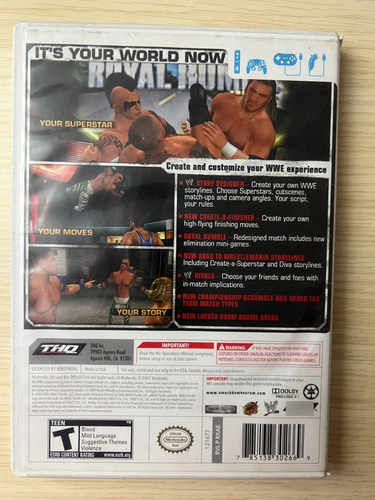 Wwe Smackdown Vs Raw 2010 Wii Físico