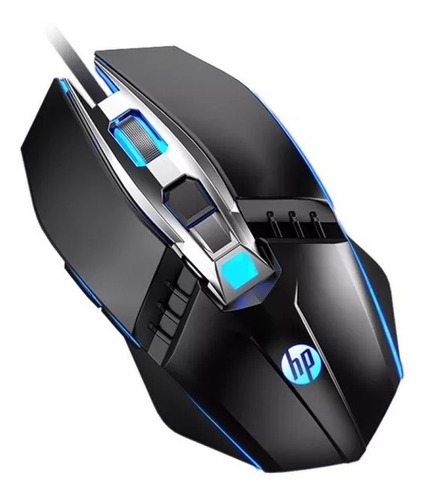 Mouse Gamer Hp M270 6 Botones 2400dpi Black - Revogames