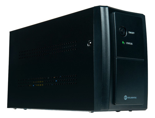 Nobreak UPS 1500 VA Bivolt Interativo 750W 6 Tomadas Goldentec Cor Preto