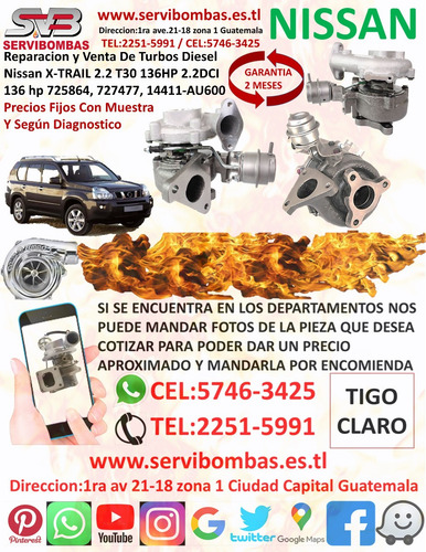 Turbos Nissan Terrano 3.0 Zd30 Patrol , Mistral Zd30 3.0