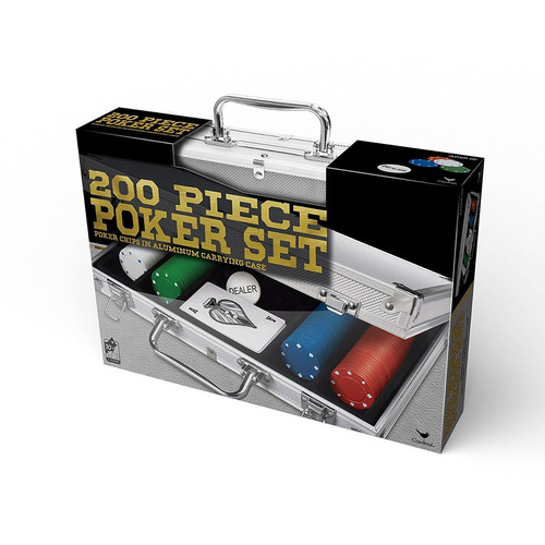 200 Fichas De Poker En Portafolio De Aluminio. Envio Gratis