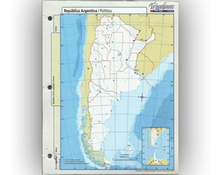 Mapas Politico Argentina Block En Mercado Libre Argentina