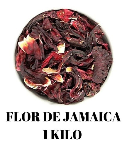 Flor De Jamaica Hibiscus 1 Kilo Envio Gratis