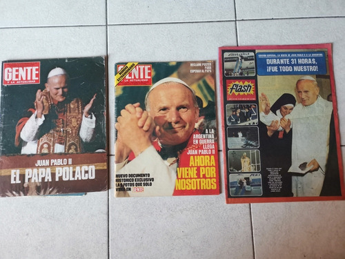 Lote Revista Gente Juan Pablo Ii