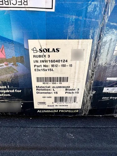 Hélices Motor Fuera De Borda. Mercury Evinrude Yamaha Honda