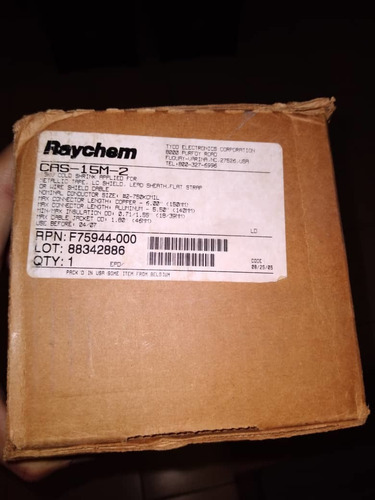 Empalme De 15 Kv Contraible En Frio, Raychem, Cas-15m-2