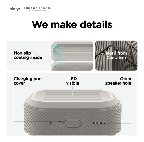 Funda Para AirPods Pro 2 Silicona Resistente Con Correa Mano