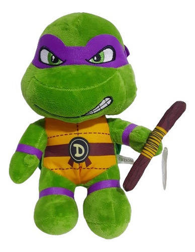 Peluche Tortugas Ninja Donatello Lila 26cm Ortiz