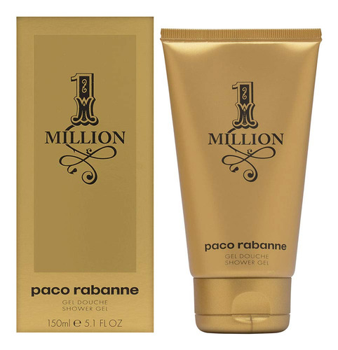 Gel De Ducha Paco Rabanne 1 Millón 150 Ml Para Hombre