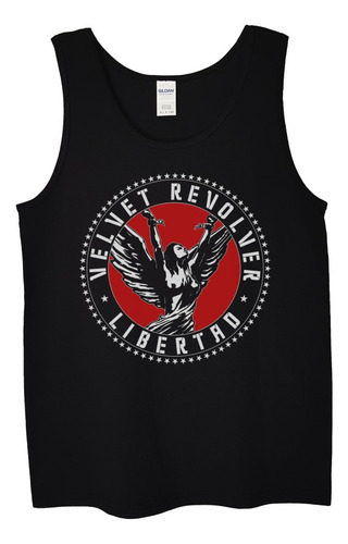 Polera Musculosa Velvet Revolver Libertad Rock Abominatron