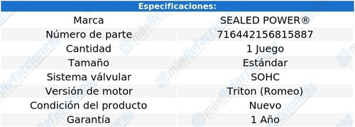Jgo Bujes Árbol Levas Std E-150 Cw 99 Al 02 Sealed Power