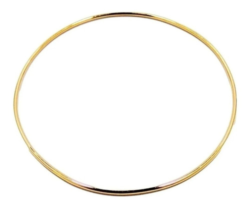 Esclava Clásica Para Bebe Todo Oro 10 K 4 Cm Kendra Joyas