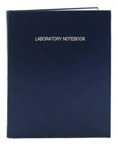 Bookfactory Blue Lined Lab Notebook/laboratory Notebook - Bl