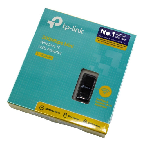 Mini Adaptador Usb Wifi 300mbps Compu 1° Tp-link Wn823n Htec
