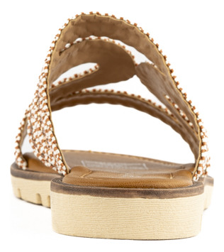 Sandalia Tiras Flat Casual Boho Para Mujer Walki Clara