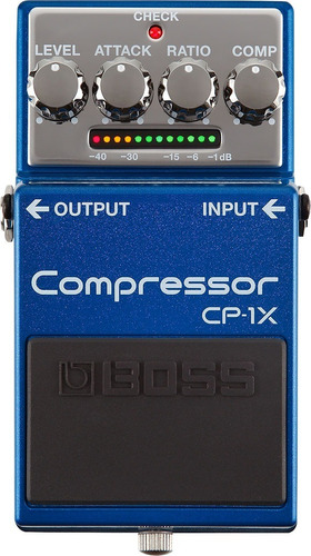 Pedal Boss Cp1x Compressor + Cable Interpedal Ernie Ball 