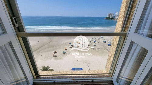 Imagem 8 de 24 de Maravilhosa Apartamento Frente Total A Praia De Pitangueiras, 4 Dormitórios. 2 Vaga De Garagem. - Ap6071