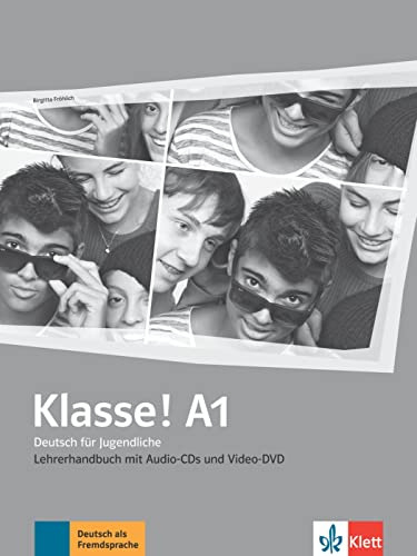 Libro Klasse! A1 Lehrerhandbuch Mit Video-dvd Und Audio-cds